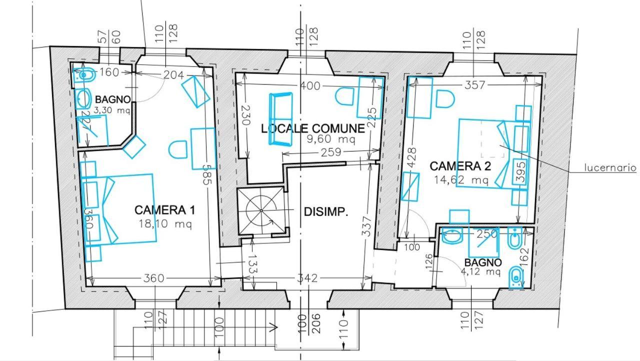 B & B Via Di Mezzo Coreglia Antelminelli Kültér fotó
